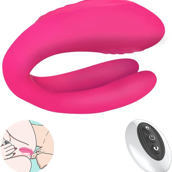 Wireless Couple Vibrator for Clitoral & G-Spot Stimulation