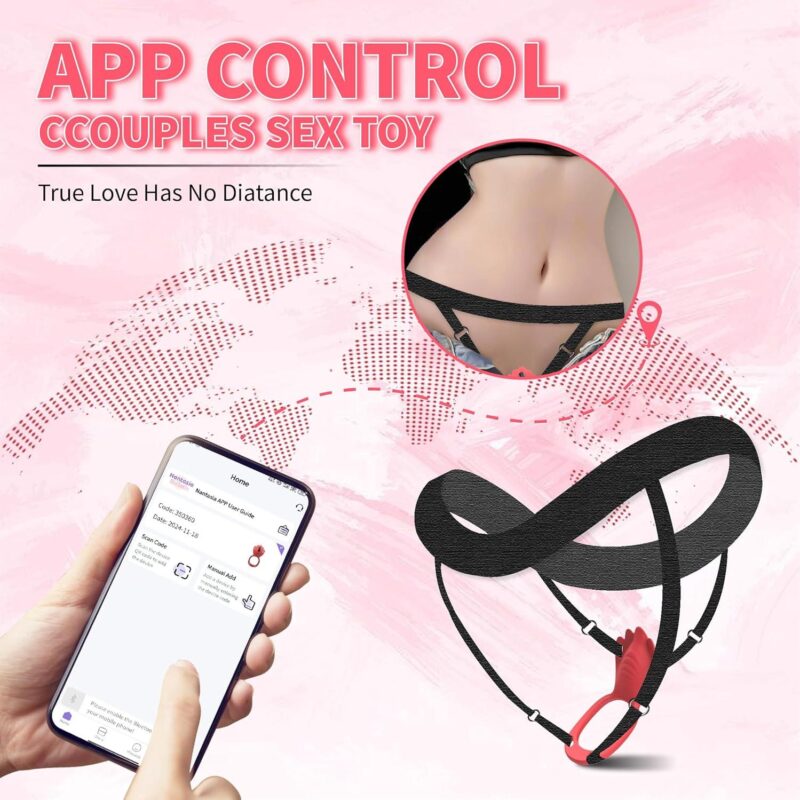 APP & Remote Control Vibrators Couple Sex Toy with 9 Vibration Modes - Image 4