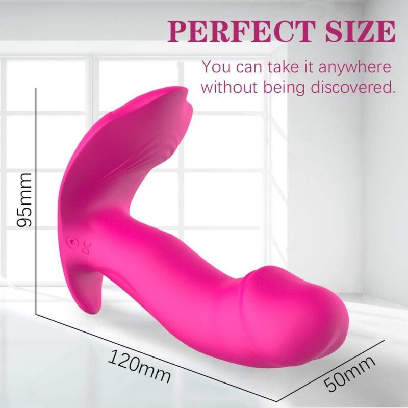 Remote Control 10 Vibrating Intelligent Heating Wearable Vibrator - Image 6