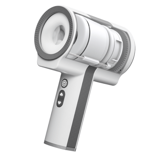 5 Telescopic Rotating 7 Vibrating Handheld Masturbator