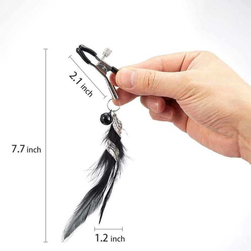 Bell Feather Nipple Clamps - Image 6