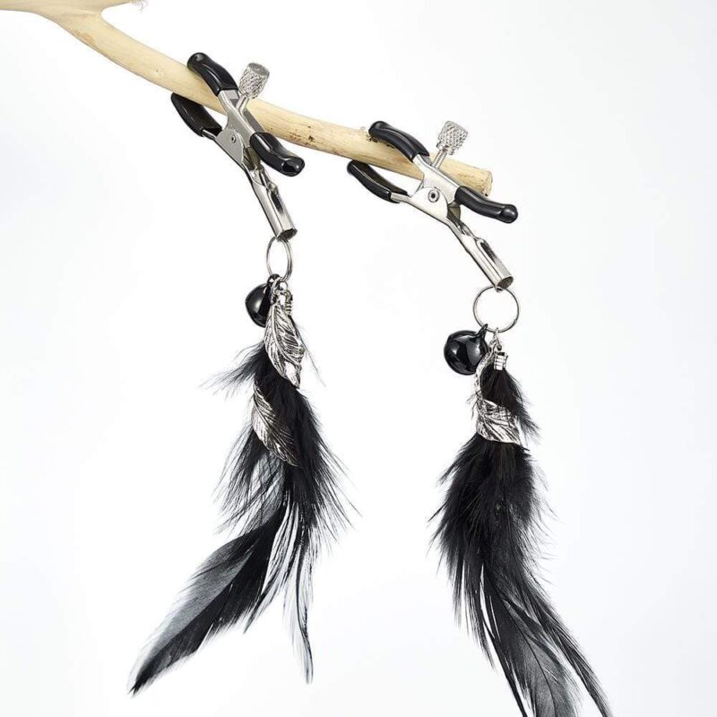 Bell Feather Nipple Clamps - Image 2