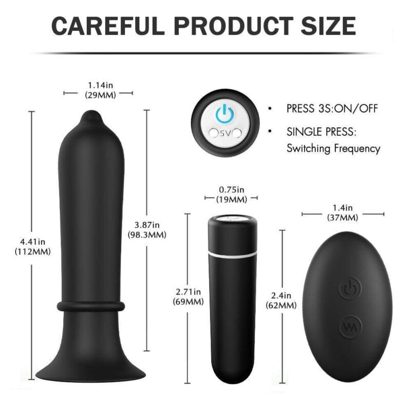 Condom Bullet Anal Vibrator - Image 4