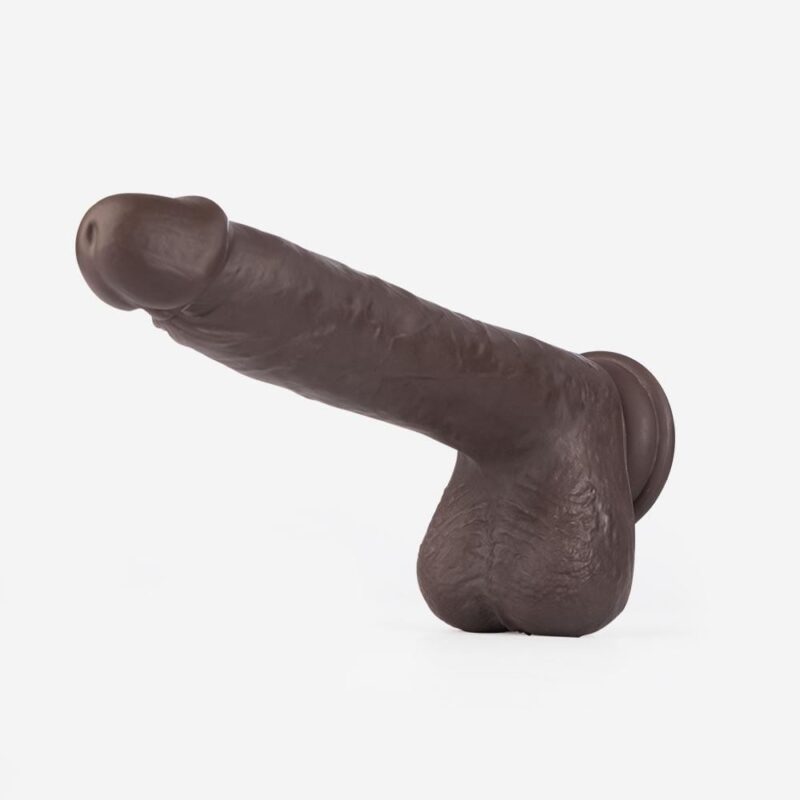 8.7  Dark-Brown Remote Control Multifunctional Dildo - Image 2