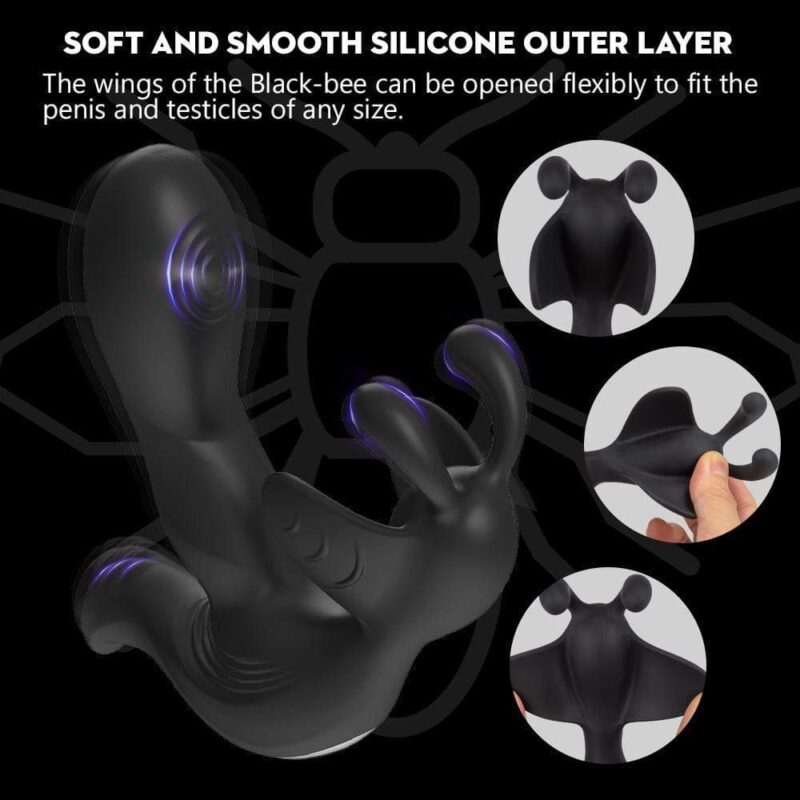 Dual Stimulation 7 Flapping Vibrating Prostate & Testicular Massager - Image 5
