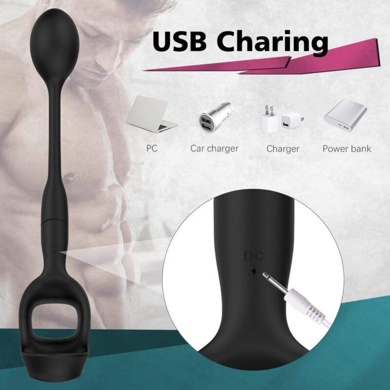 PERLE Cock Ring With an Anal Vibrator - Image 6