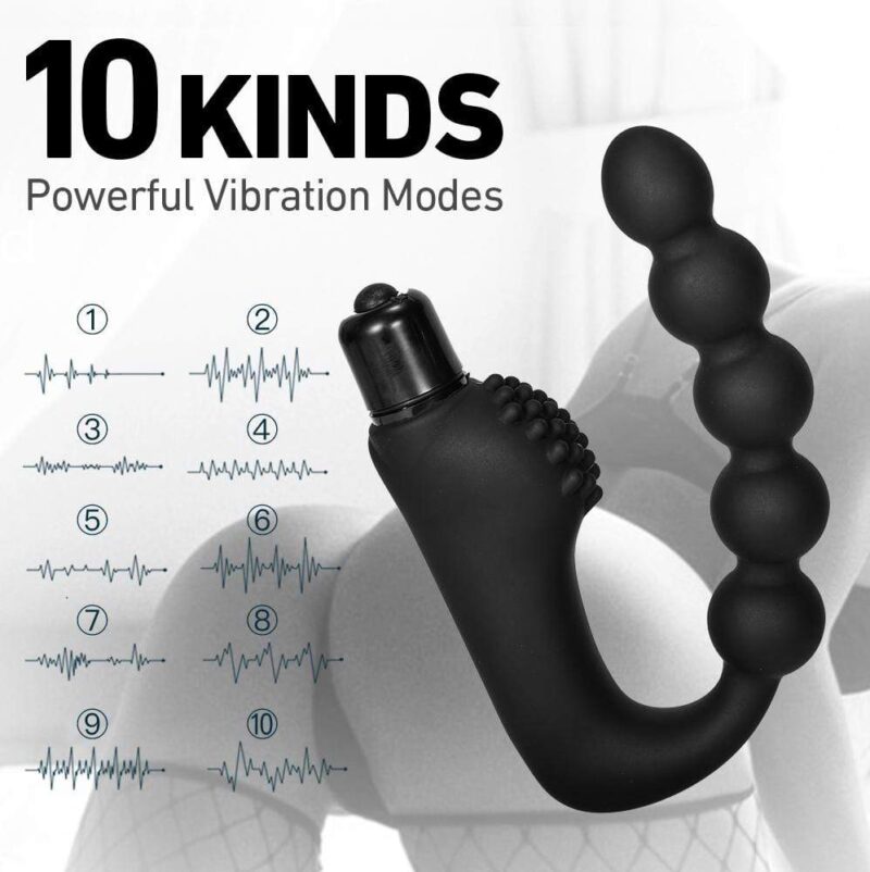 LOVETOY 10-Frequency Vibrating Tentacles Anal Beads - Image 2