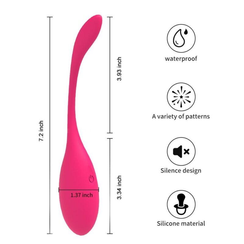 LEVETT Wireless APP Control Vibrating Egg G-spot Stimulator - Image 4