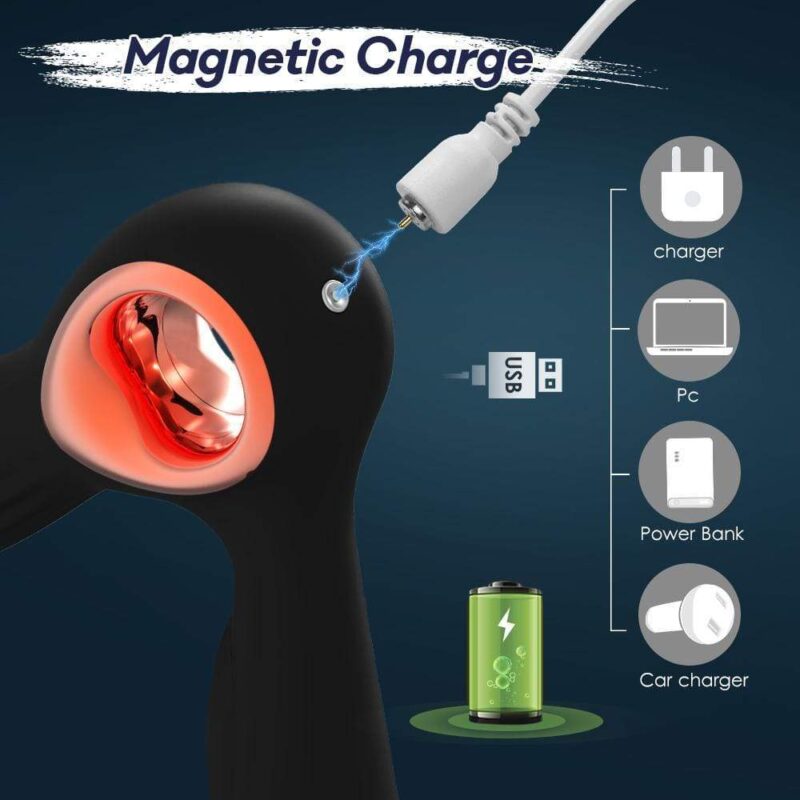 10 Stunning Vibration Patterns Male Prostate Massager - Image 7