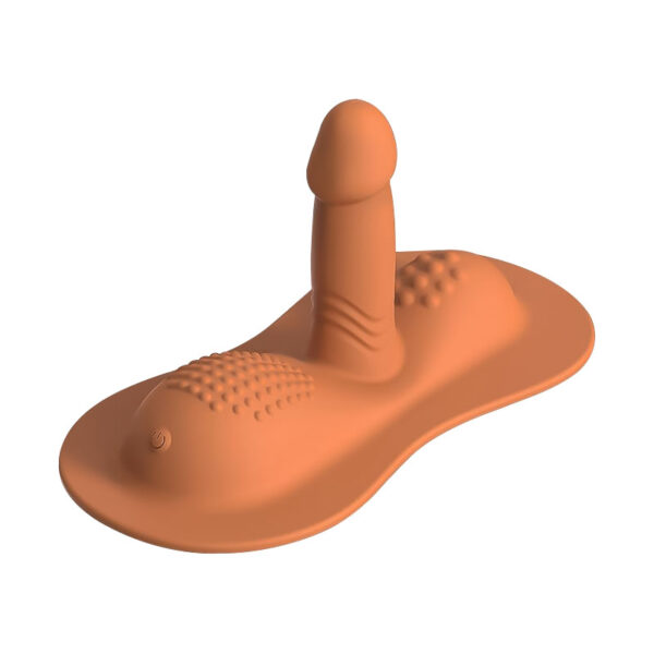 10 Vibration Modes Sit and Ride Vibrator Clit Anal G-spot Double Stimulator