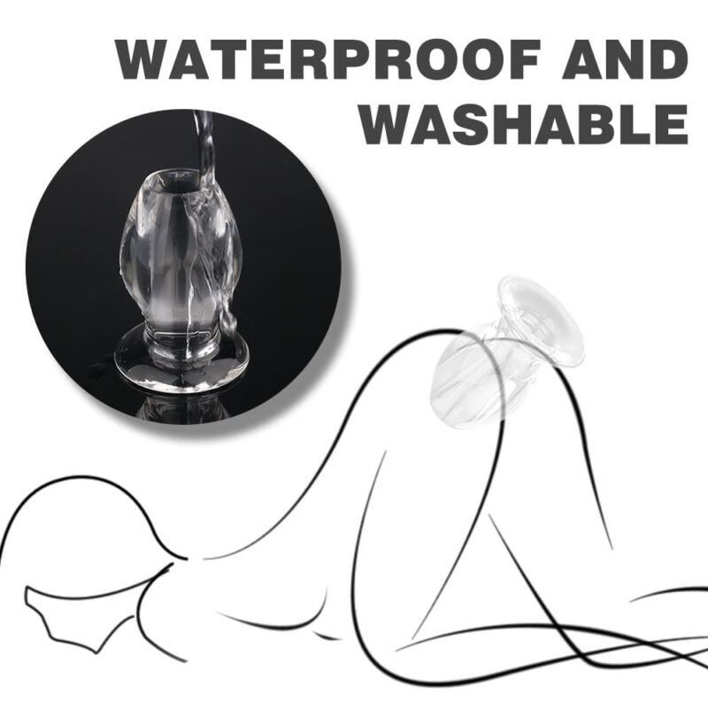 3PCs Transparent Butt Plugs Anal Douche - Image 3