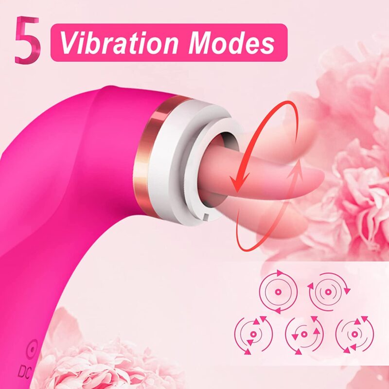 Clitoral Sucking Vibrator With 8 Sucking & 5 Licking Vibrating Modes - Image 3