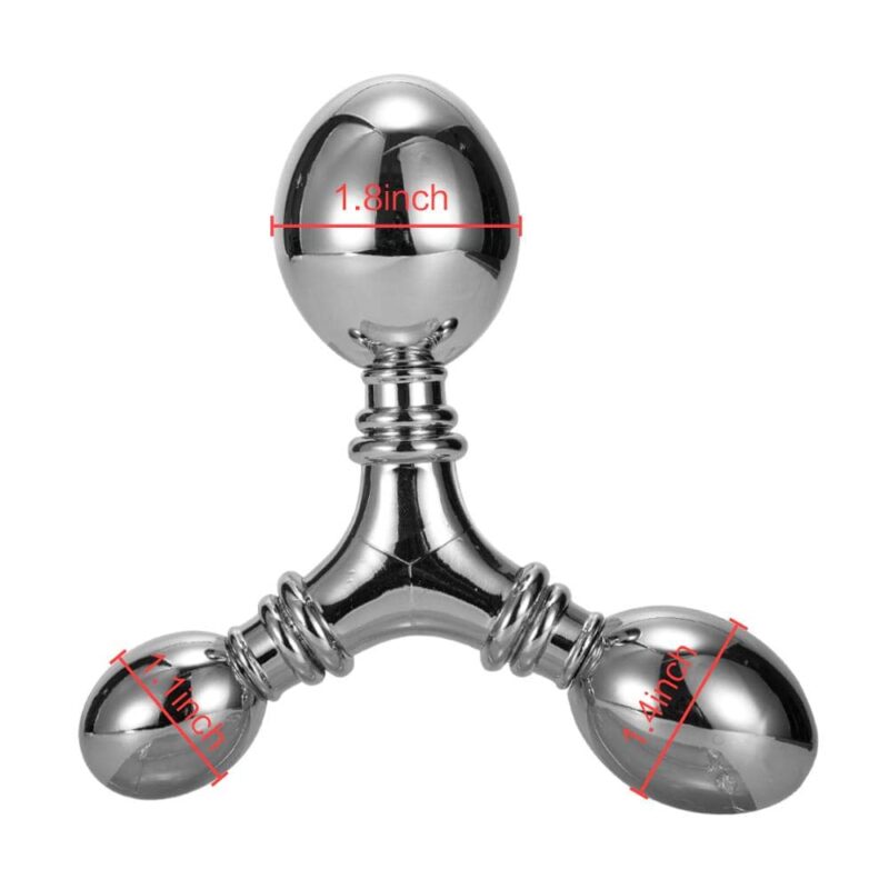 Metal Trinity Anal Plug Set Adult Toy - Image 6