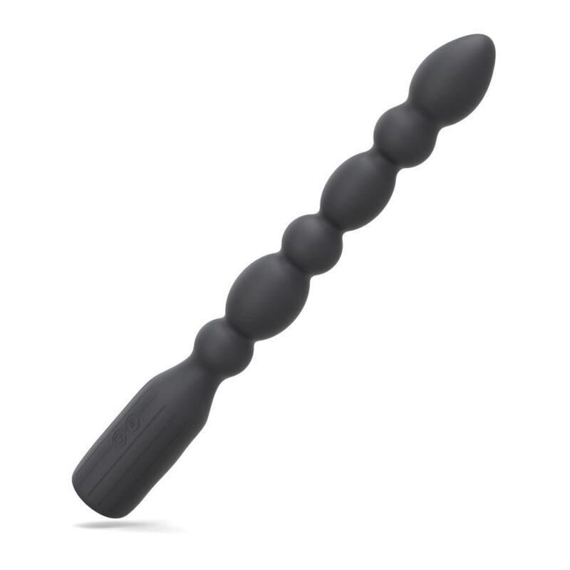 10 Vibration Different Beads Plug Manual Anal Vibrator - Image 4