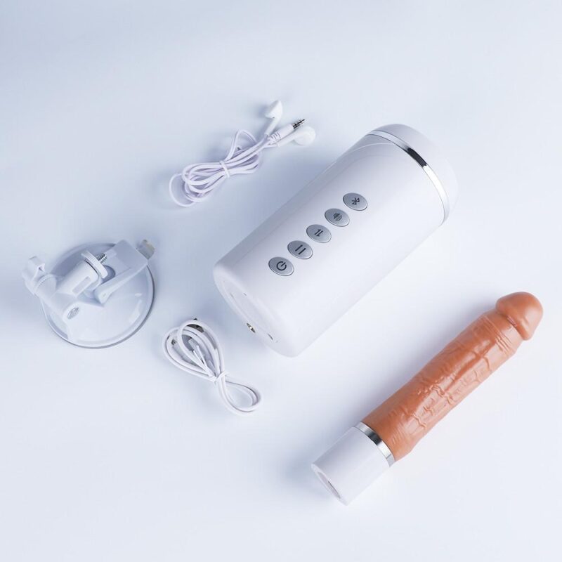 OMYSKY 6-Frequency 3-Speed Telescoping Voice Dildo - Image 5