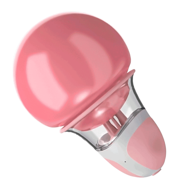 Vibrating Sucking 360° Rotational Stimulation Nipple Toy Clamps 2PCS