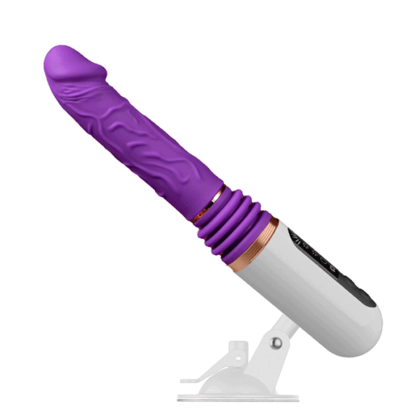 5 Thrusting 8 Vibrating Flexible Bending Dildo