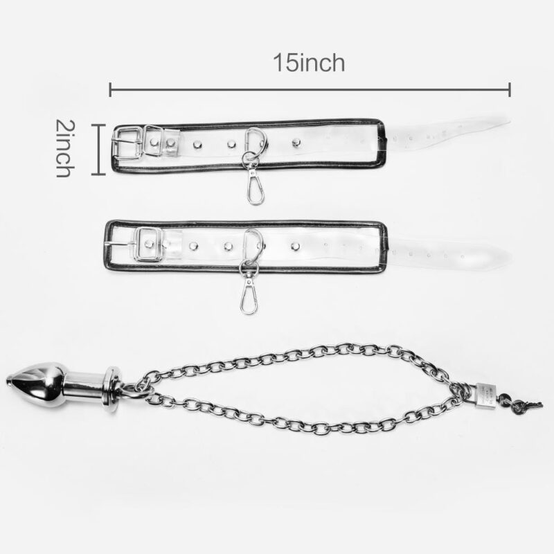 Wrist to Anal Plug Bondage Set - Image 5
