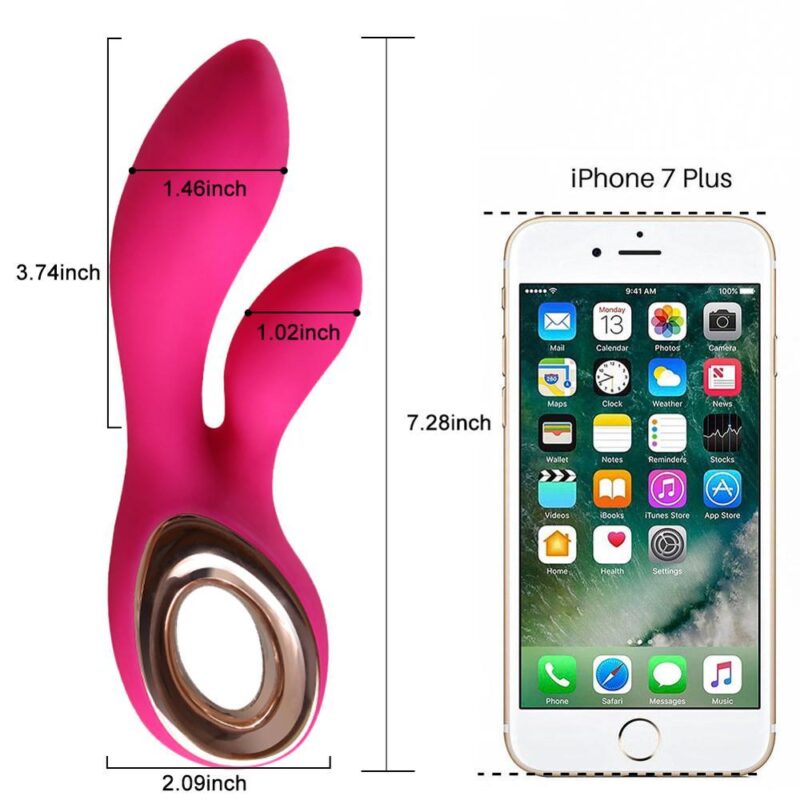 Rabbit Vibrator 11+11 Vibrating Modes G Spot Clitoris Stimulate Massager Dildo Adult Sexshop Erotic Vibrador Sex Toy For Women - Image 3