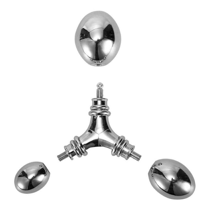 Metal Trinity Anal Plug Set Adult Toy - Image 4