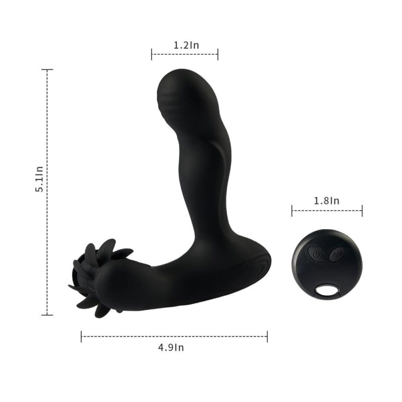 12 Modes Tongue-Licking Heating Vibration Prostate Stimulator - Image 5
