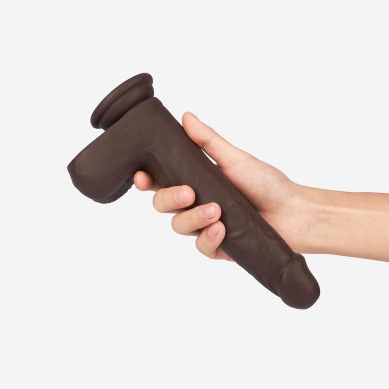 8.7  Dark-Brown Remote Control Multifunctional Dildo - Image 4