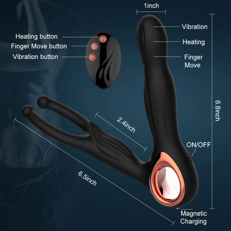 10 Stunning Vibration Patterns Male Prostate Massager - Image 5