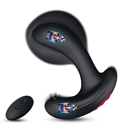 Couple Sex toy Remote Control 10 Vibrating Inflatable Anal Vibrator