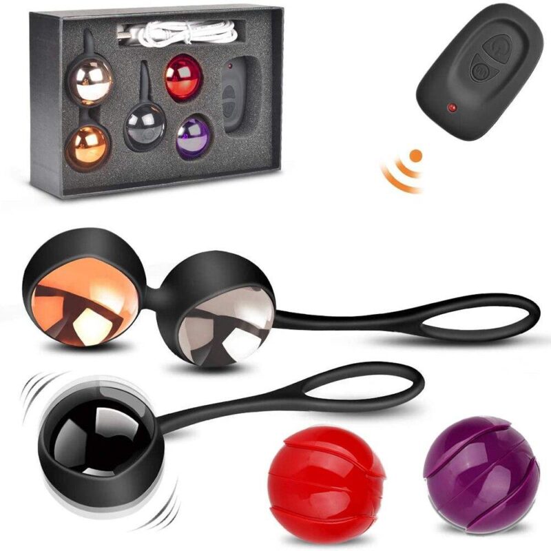 Kegel Balls Vibrator For Women Geisha Ball Wireless Remote Vibrating Egg Vibrator G Spot Ben Wa Ball Sex Toys Vaginal Balls - Image 7