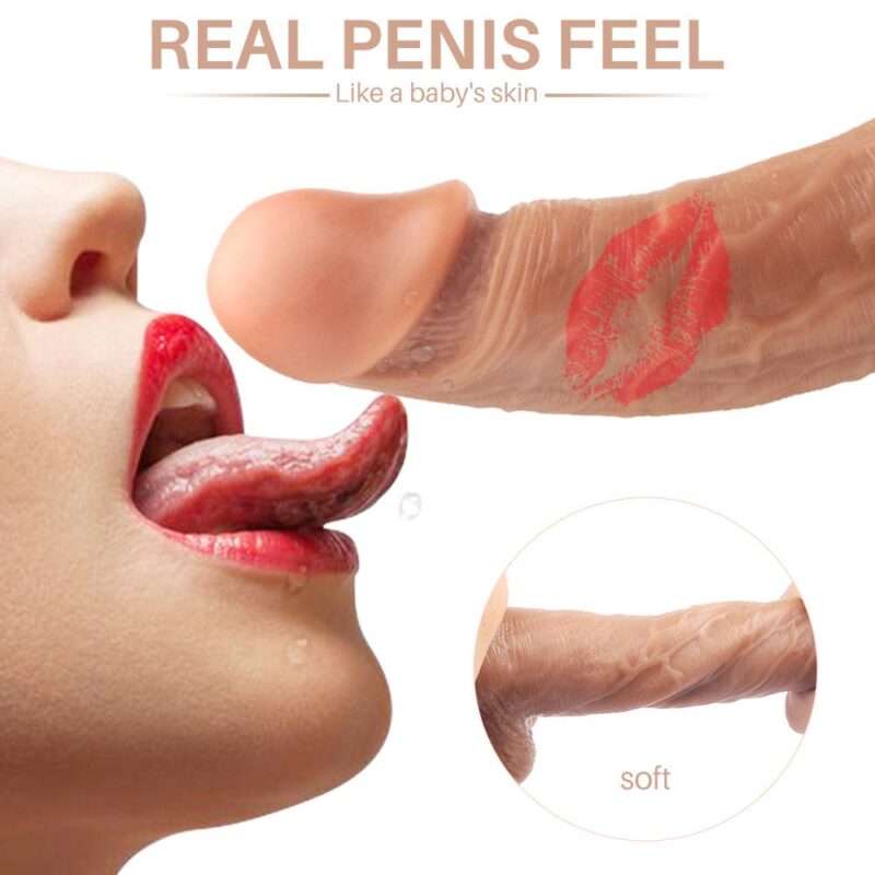 Realistic Vibrating Dildo with a Bullet - Image 3