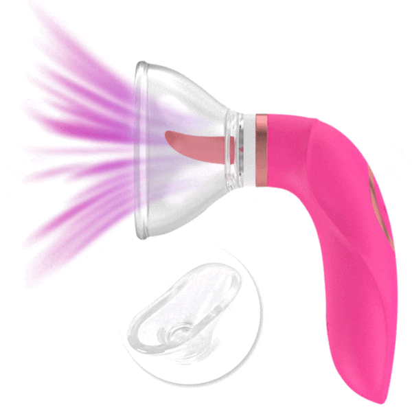Clitoral Sucking Vibrator With 8 Sucking & 5 Licking Vibrating Modes