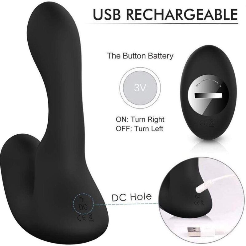 9 Vibrating Double Motor 30° Wave-Motion Prostate Massager - Image 7