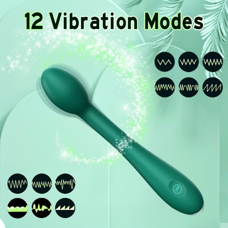 Clitoral Tits Anal Stimulator Dildo with 12 Powerful Vibrating Modes - Image 2