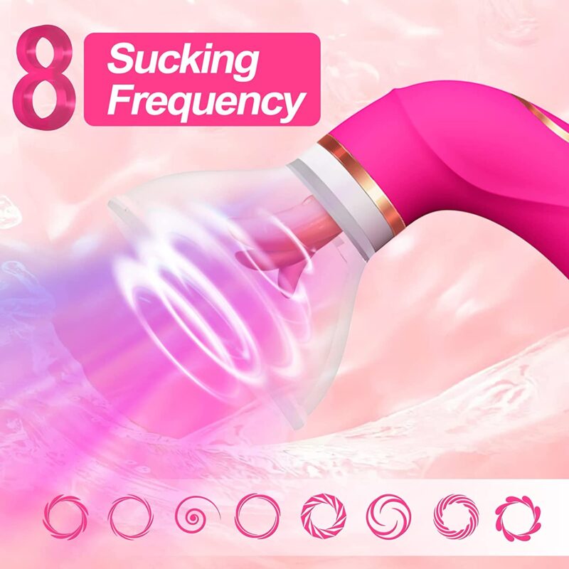 Clitoral Sucking Vibrator With 8 Sucking & 5 Licking Vibrating Modes - Image 2