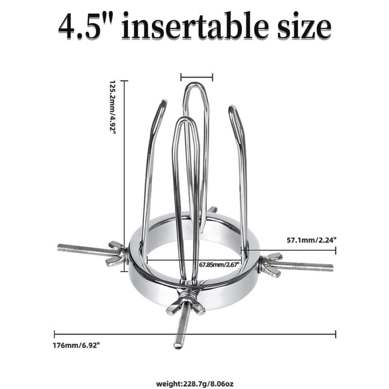 Anal Dilator Metal Anal ToySex Toy for Men and Women - Image 4