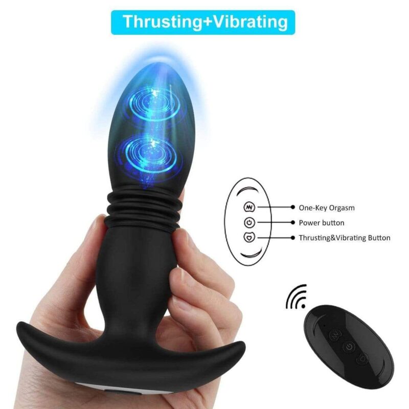 Thrusting Anal Vibrator Prostate Massager - Image 3