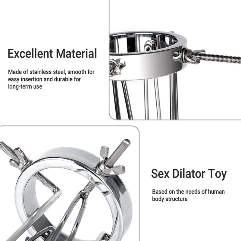 Anal Dilator Metal Anal ToySex Toy for Men and Women - Image 2