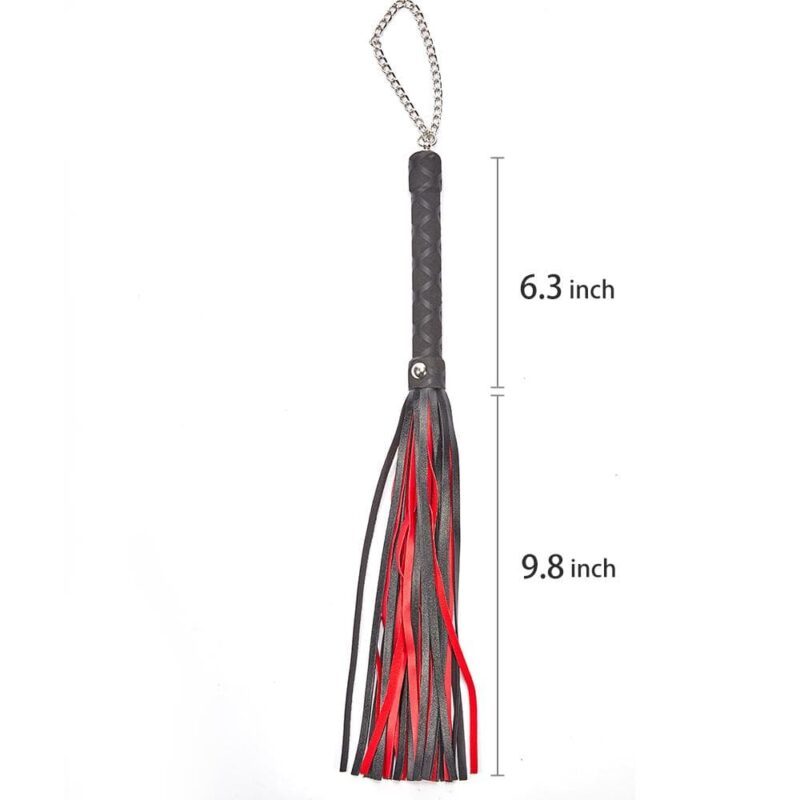 Black-Red Spanking Flirting Whip - Image 3