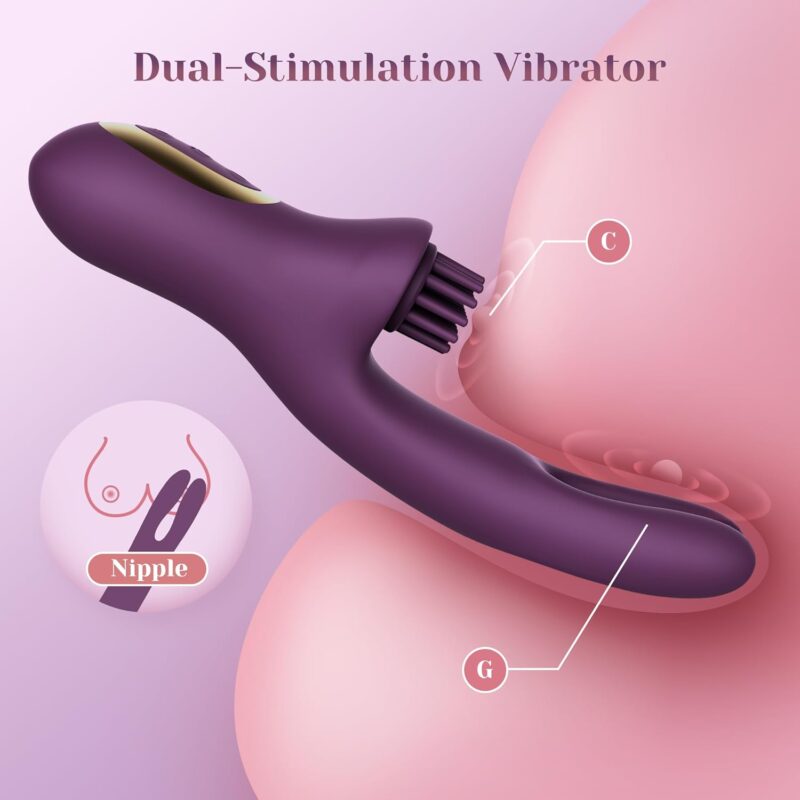 Elatia G-spot Vibrator Women Sex Toy with 10*7*6 Modes - Image 6