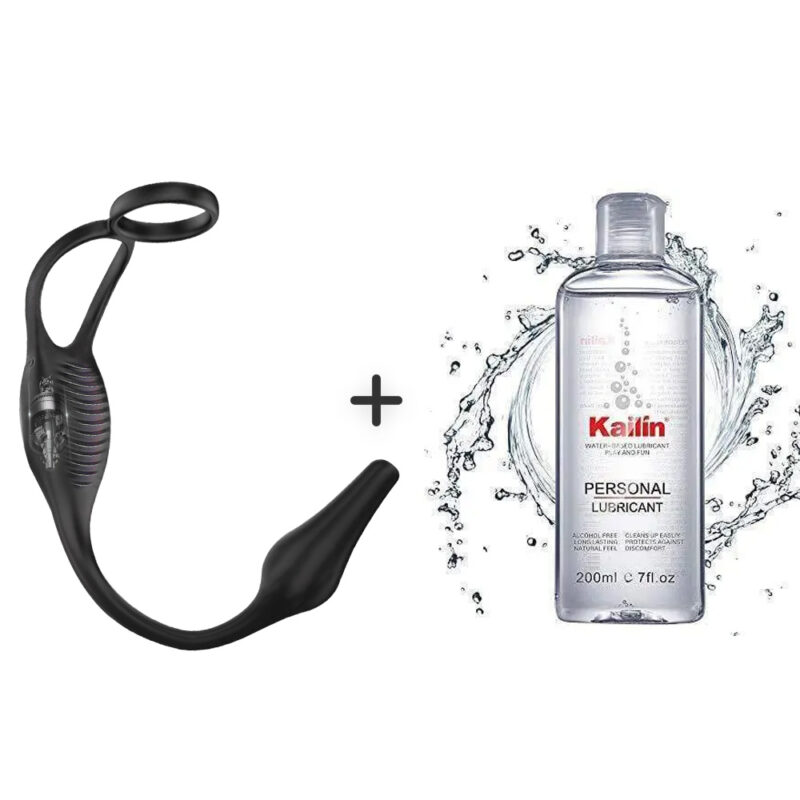 ARCHIE 4 in 1 Vibrating Prostate Massager and Cock Ring with Remote Control - Image 8