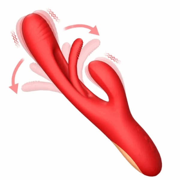 Bora 21 Modes Rabbit Tapping G-spot Vibrator
