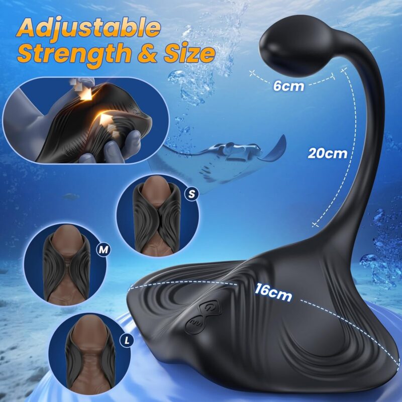 Dual Motor 9+9 Vibrator Anal Dildo Beads Prostate Massager & Penis Training Sit Ride Perineum Clitoral Stimulator - Image 8