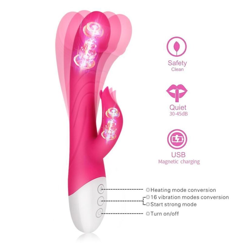 LEVETT 8*8 Vibration Rabbit Vibrators - Image 2