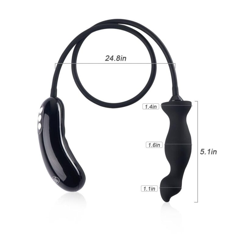 Bird-Like Detachable Electric Inflatable Vibrating Anal Plug - Image 5