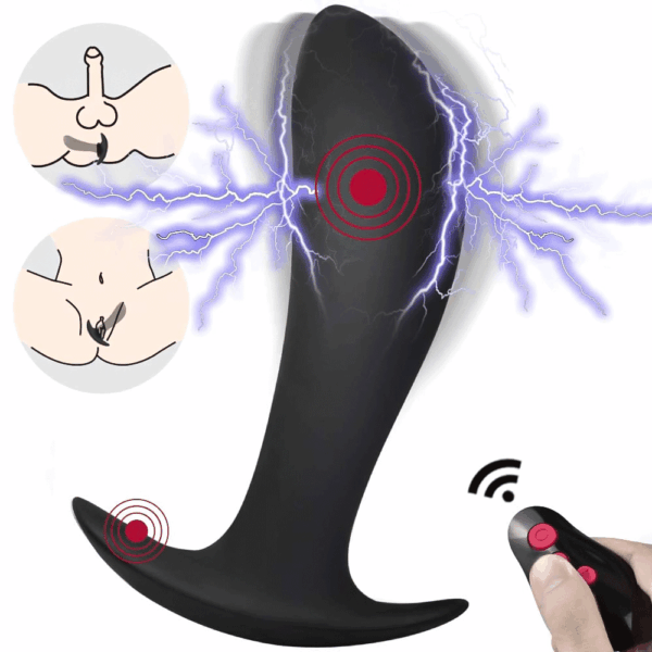 ZEUS Electri Prostate Massager With 8 Vibrating Modes