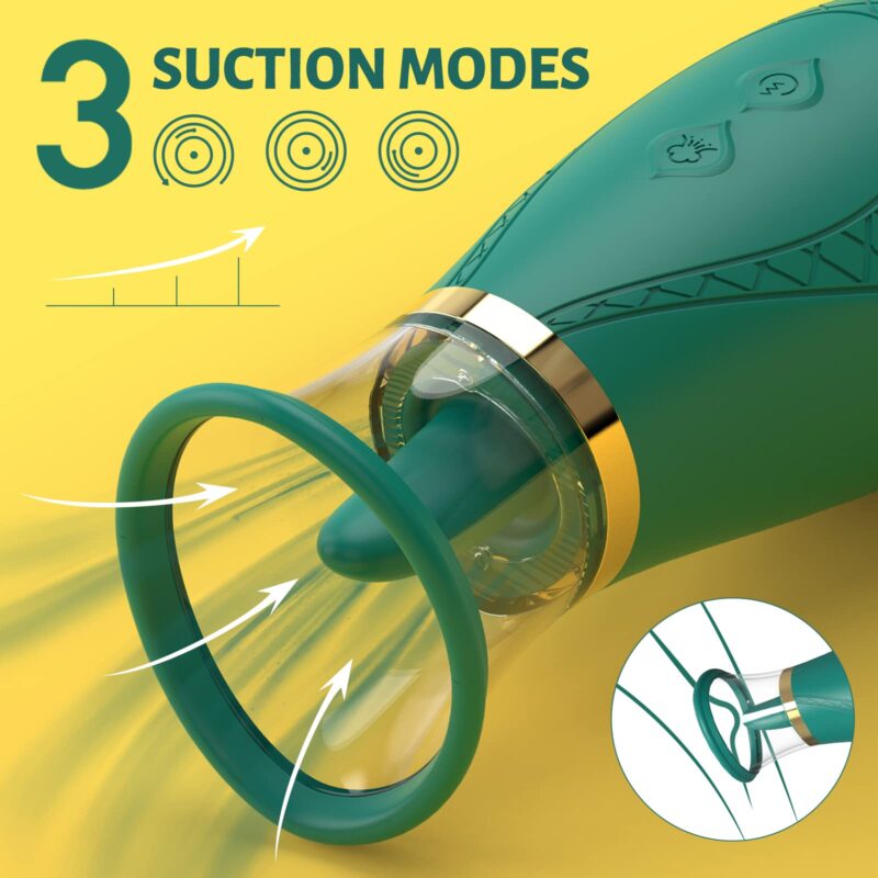 SCIONESS Sucking and Licking Clitoral Stimulator - Image 2
