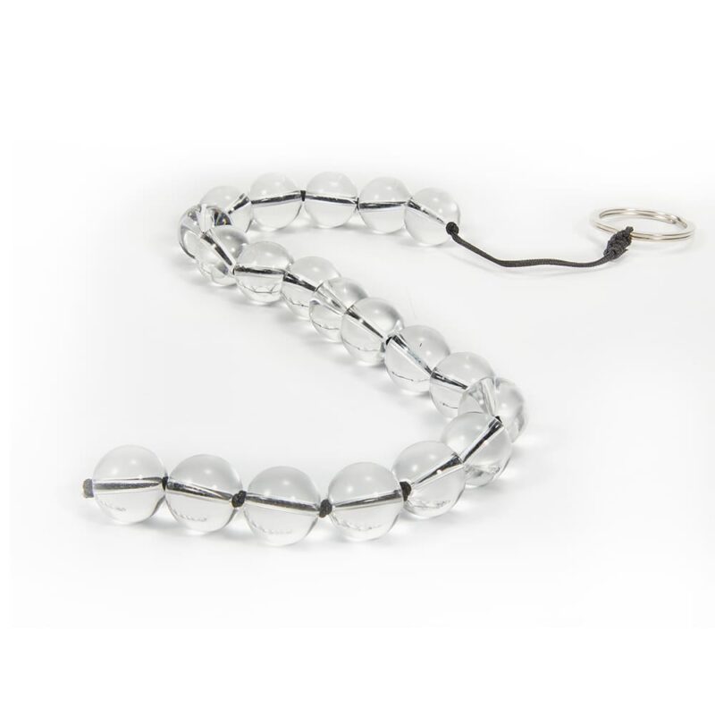 Crystal Glass Transparent Anal Plug Beads - Image 4