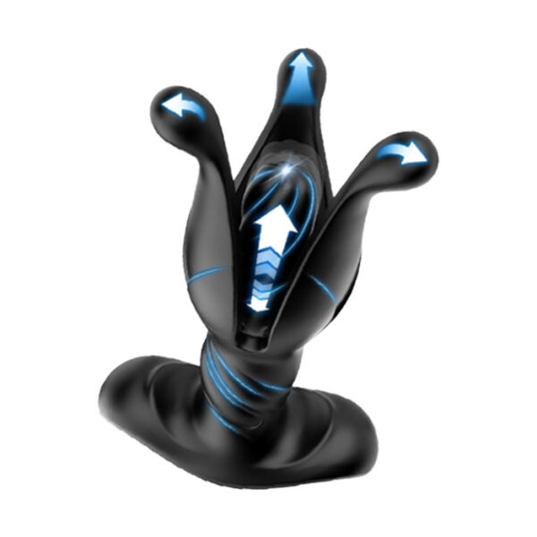 9 Tension Shock Flapping & 9 Thrusting Vibrating Prostate Massager & Uterine Stimulator