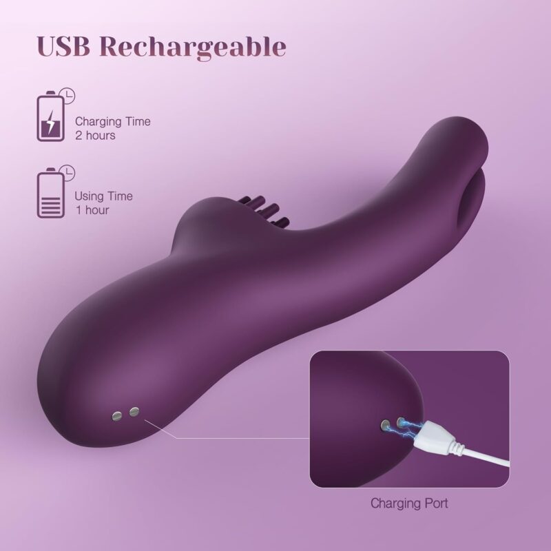 Elatia G-spot Vibrator Women Sex Toy with 10*7*6 Modes - Image 8