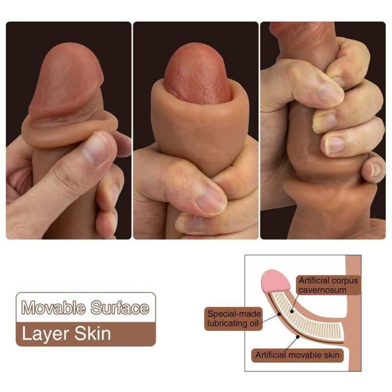 HESPERUS Movable Foreskin Dildo - Image 3